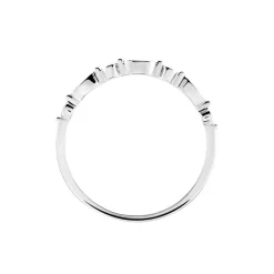 Marc Orian Bagues|Alliances > Alliance Vijay Or Blanc Diamant