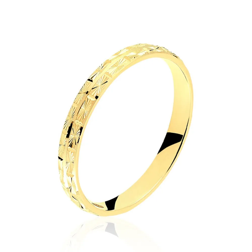 Marc Orian Bagues|Alliances > Alliance Zalia Demi Jonc Classique Or Jaune
