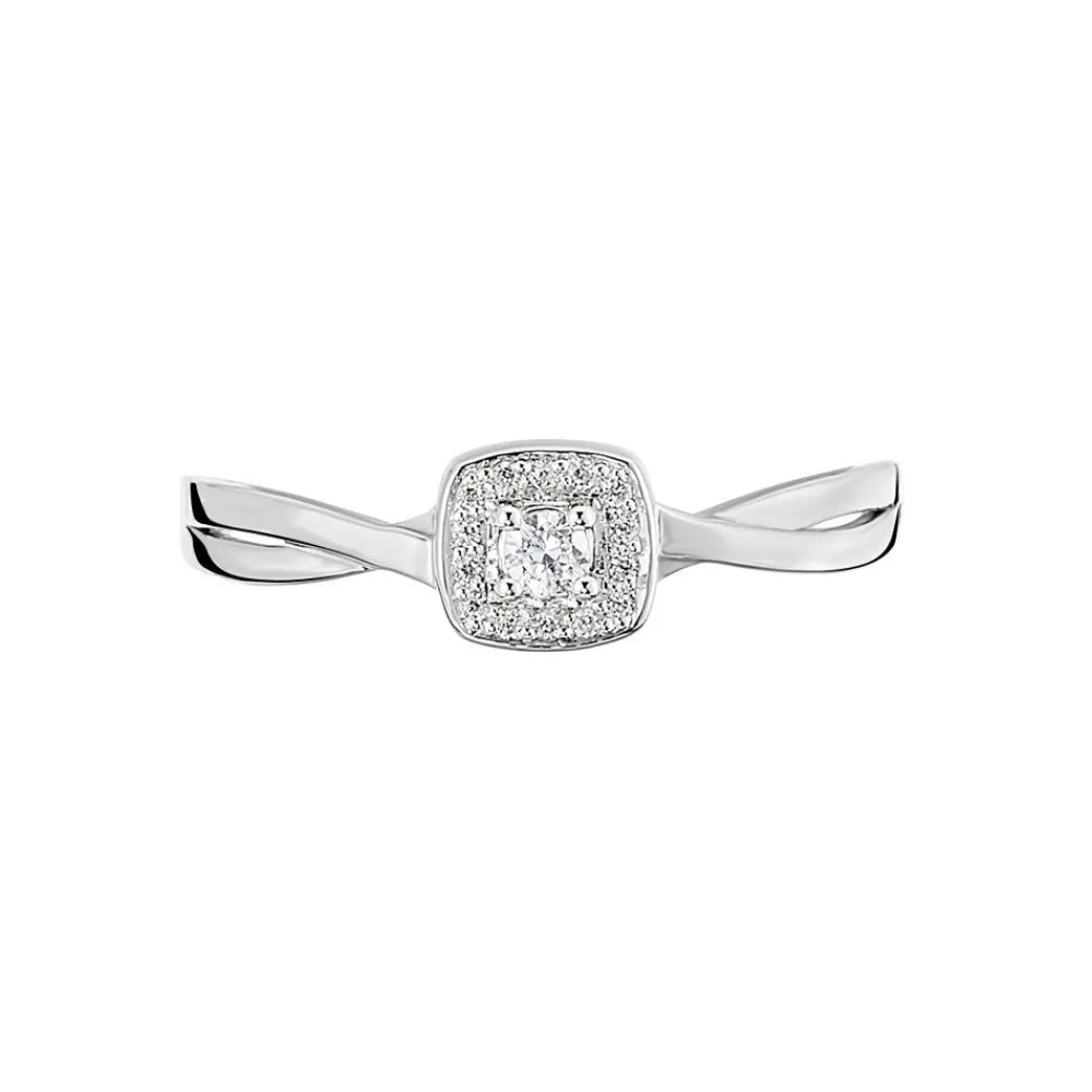 Marc Orian Anniversaire De Mariage|Bagues De Fiançailles > Bague Abani Or Blanc Diamant