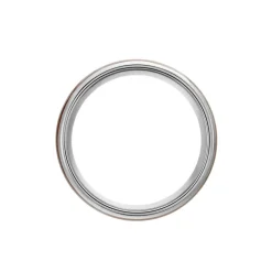 Bague Acier Blanc Ianis