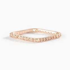 Bague Aeselya Argent Rose Oxyde De Zirconium