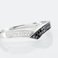 Marc Orian Bagues|Bagues Diamant > Bague Aile De Mouette Or Blanc Diamant