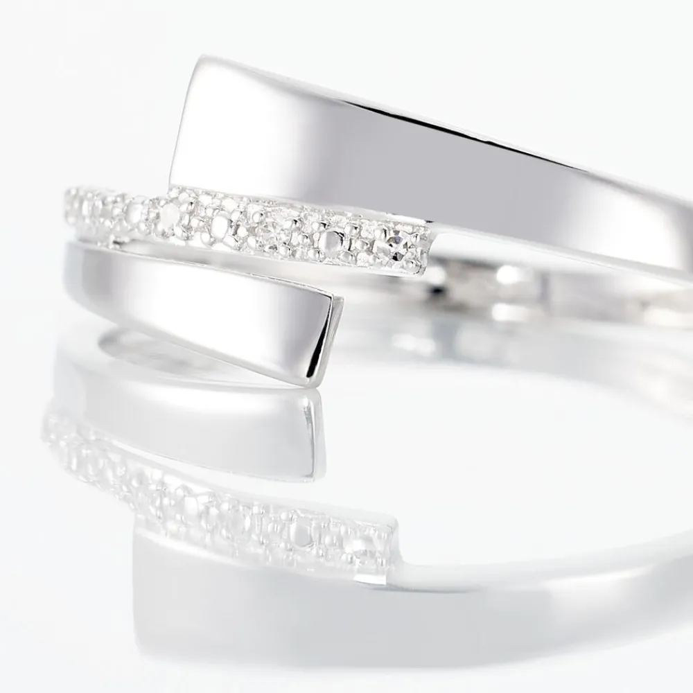 Marc Orian Bagues|Bagues Diamant > Bague Ainhoa Or Blanc Diamant