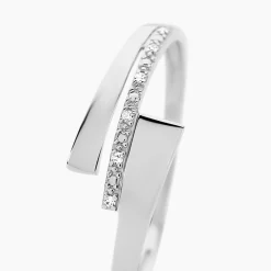 Marc Orian Bagues|Bagues Diamant > Bague Ainhoa Or Blanc Diamant