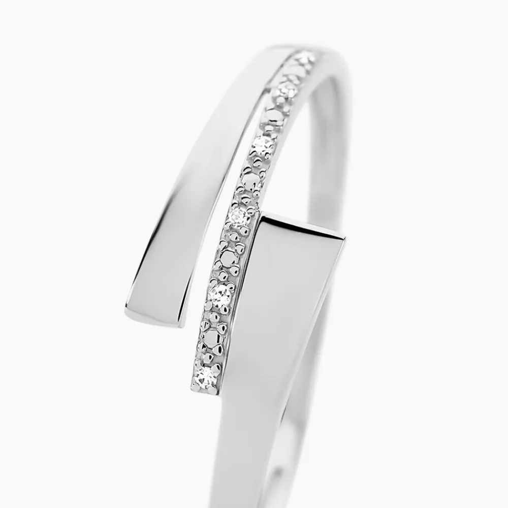 Marc Orian Bagues|Bagues Diamant > Bague Ainhoa Or Blanc Diamant