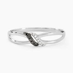 Bague Aline Or Blanc Diamant
