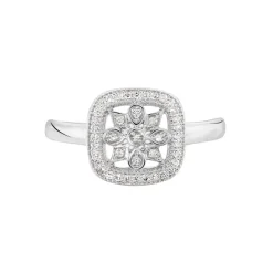 Marc Orian Bagues|Bagues Diamant > Bague Alixia Or Blanc Diamant