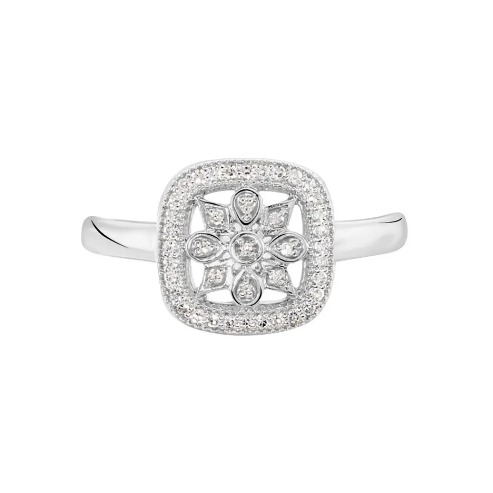 Marc Orian Bagues|Bagues Diamant > Bague Alixia Or Blanc Diamant