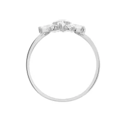 Marc Orian Bijoux Zirconium|Bagues > Bague Allassane Or Blanc Oxyde De Zirconium