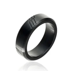 Marc Orian Bagues Homme|Bagues > Bague Andrei Acier Noir