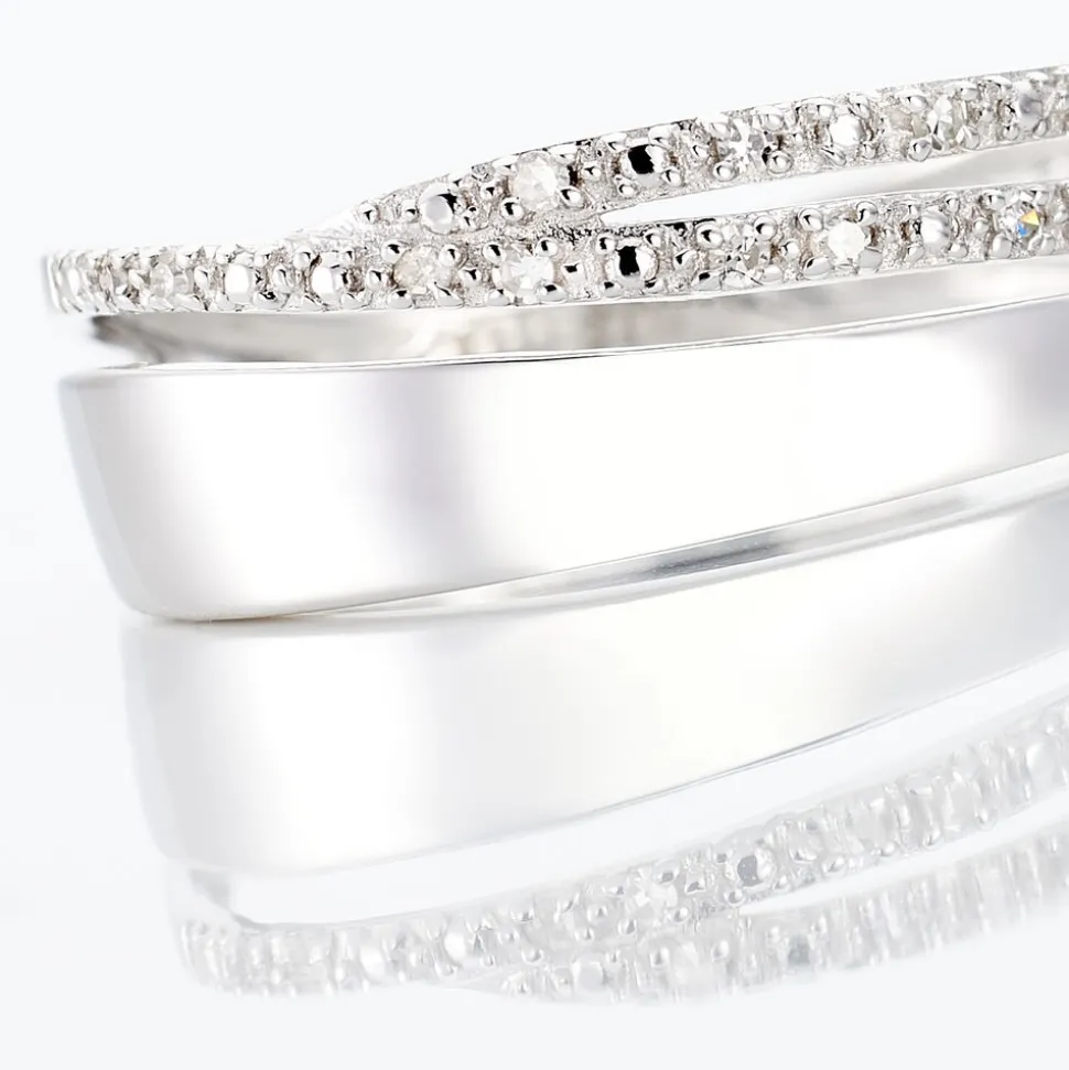 Bague Angele Or Blanc Diamant