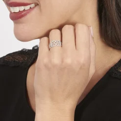 Marc Orian Bagues|Bagues Diamant > Bague Arabesque Or Blanc Diamant