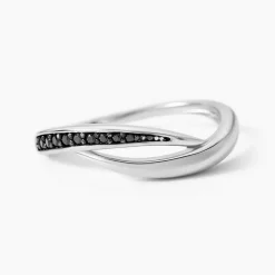 Marc Orian Bijoux Zirconium|Bagues > Bague Argent Blanc Afon Oxydes De Zirconium