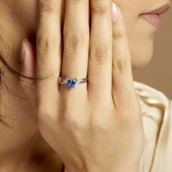 Marc Orian Bagues De Promesse|Bijoux Zirconium > Bague Argent Blanc Avalon Oxyde De Zirconium