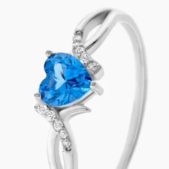 Marc Orian Bagues De Promesse|Bijoux Zirconium > Bague Argent Blanc Avalon Oxyde De Zirconium