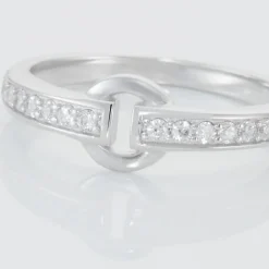 Bague Argent Blanc Candis Oxyde De Zirconium