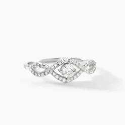 Bague Argent Katerina Oxydes De Zirconium
