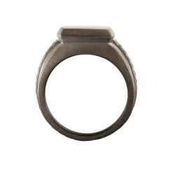JOURDAN Idées Cadeaux Homme|Bagues > Bague Argent Noir