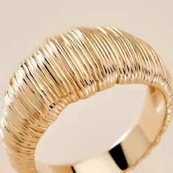 Bague Ariane Plaqué Or Jaune