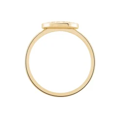 Bague Artea Plaqué Or Jaune Oxyde De Zirconium