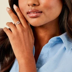 Marc Orian Bijoux Zirconium|Bagues > Bague Astrea Argent Blanc Oxyde De Zirconium