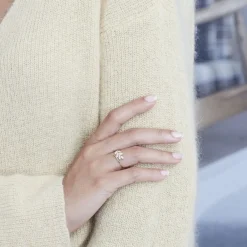 Marc Orian Bagues|Bagues Or Jaune > Bague Audrica Or Jaune Oxyde De Zirconium