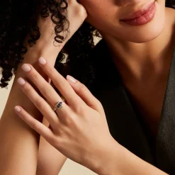 Marc Orian Bagues|Bijoux Saphir > Bague Aurora Or Bicolore Saphir Et Diamant