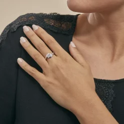 Marc Orian Anniversaire De Mariage|Bagues > Bague Barbara Or Blanc Diamant