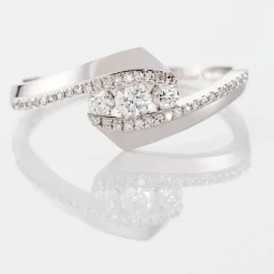 Marc Orian Anniversaire De Mariage|Bagues > Bague Barbara Or Blanc Diamant