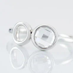 Bague Bastiano Argent Blanc Oxyde De Zirconium