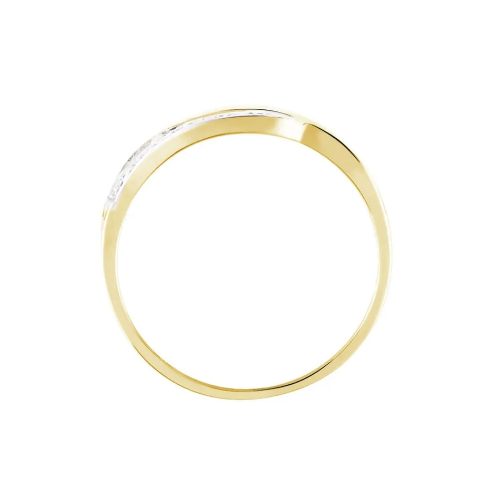 Marc Orian Parures De Mariage|Bagues > Bague Calypso Or Jaune Diamant