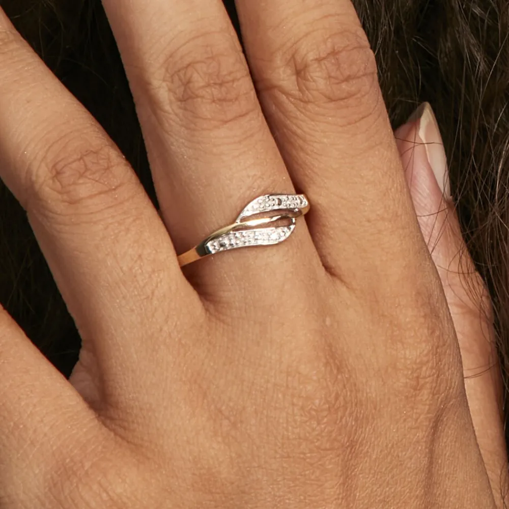 Marc Orian Parures De Mariage|Bagues > Bague Calypso Or Jaune Diamant