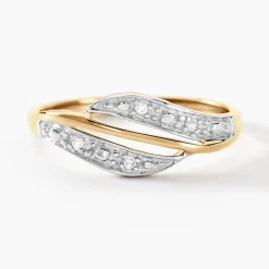 Marc Orian Parures De Mariage|Bagues > Bague Calypso Or Jaune Diamant
