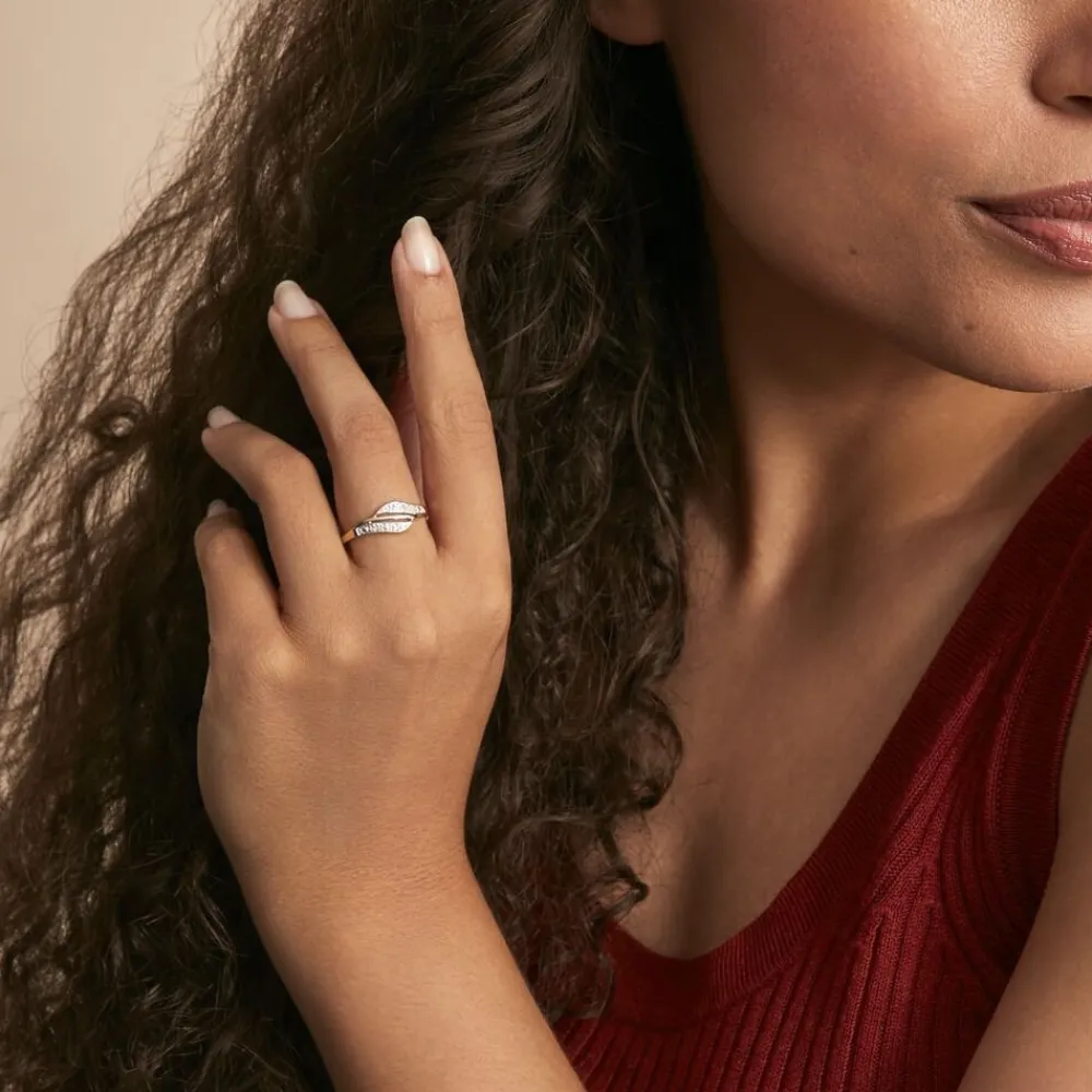 Marc Orian Parures De Mariage|Bagues > Bague Calypso Or Jaune Diamant