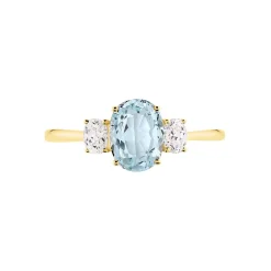 Marc Orian Anniversaire De Mariage|Bagues > Bague Carroll Or Jaune Topaze Oxyde De Zirconium