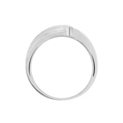 Marc Orian Bijoux Zirconium|Bagues > Bague Cascade Argent Blanc Oxyde De Zirconium