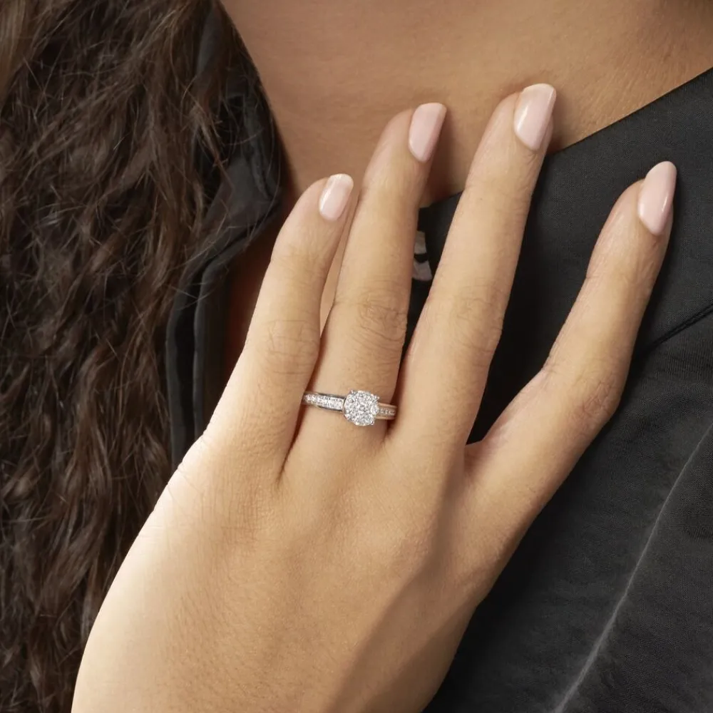 Marc Orian Anniversaire De Mariage|Bagues De Fiançailles > Bague Celia Or Blanc Diamant