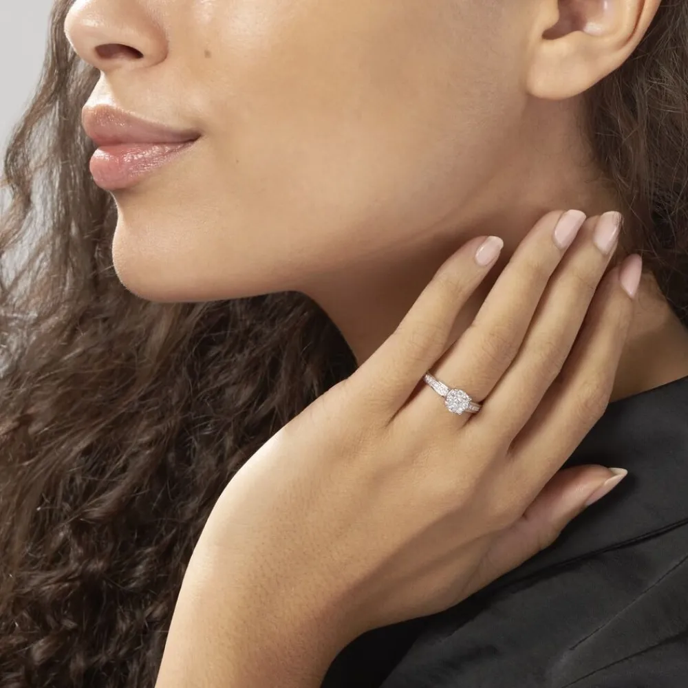 Marc Orian Anniversaire De Mariage|Bagues De Fiançailles > Bague Celia Or Blanc Diamant