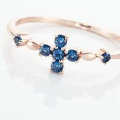 Marc Orian Bagues Fantaisie|Bijoux Zirconium > Bague Chessy Argent Rose Oxyde De Zirconium