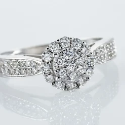 Marc Orian Anniversaire De Mariage|Bagues > Bague Chou Or Blanc Diamant