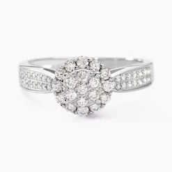 Marc Orian Anniversaire De Mariage|Bagues > Bague Chou Or Blanc Diamant