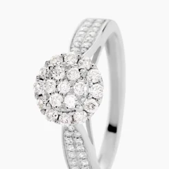Marc Orian Anniversaire De Mariage|Bagues > Bague Chou Or Blanc Diamant