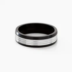 Bague Christell Acier Blanc