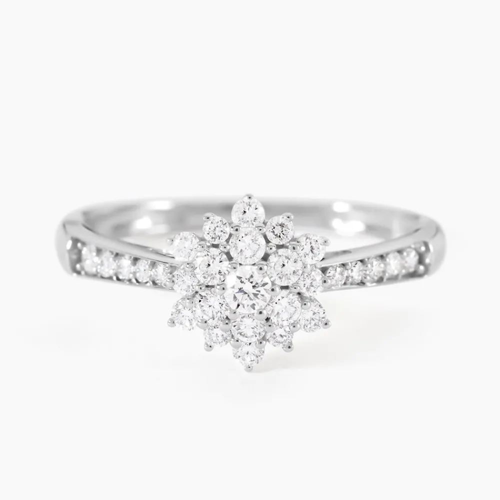 Marc Orian Bagues De Fiançailles|Bagues Or Blanc > Bague Chucho Or Blanc Diamant