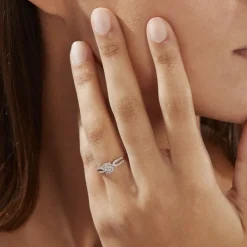 Marc Orian Anniversaire De Mariage|Bagues > Bague Cillin Or Blanc Diamant