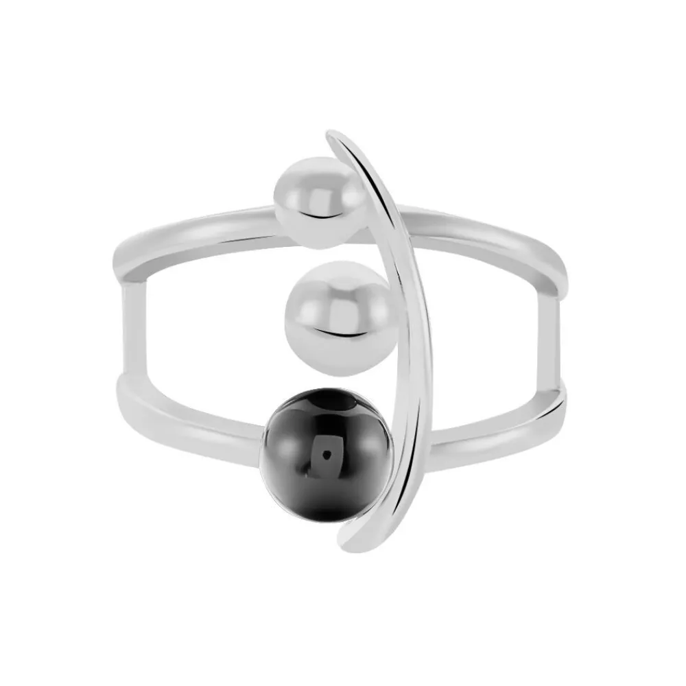 Marc Orian Bagues|Bijoux Argent > Bague Cleya Argent Blanc Céramique