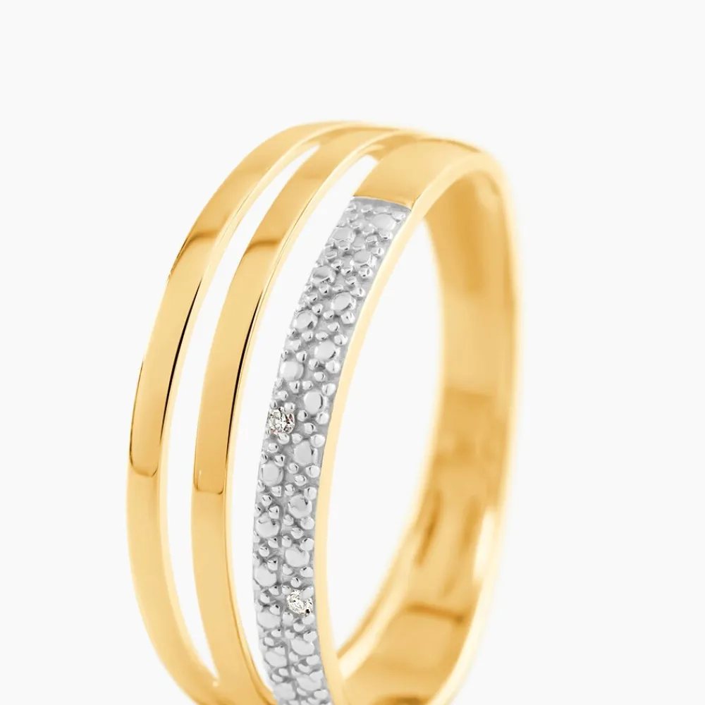 Marc Orian Bagues|Bijoux Femme > Bague Clotilda Or Jaune Diamant