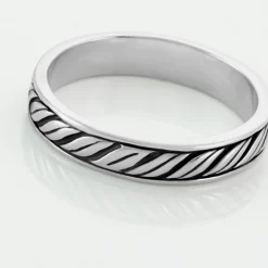 Marc Orian Idées Cadeaux Homme|Bagues > Bague Davin Argent Blanc