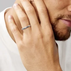 Marc Orian Idées Cadeaux Homme|Bagues > Bague Denys Argent Blanc