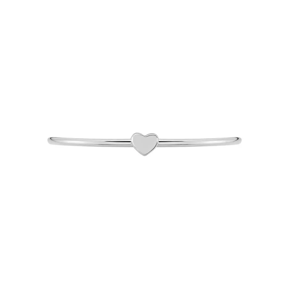 Bague De Phalange Livinaae Argent Blanc